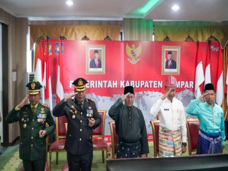 Pemkab Kampar Memperingati Hari Lahirnya Pancasila Pj Bupati Kampar