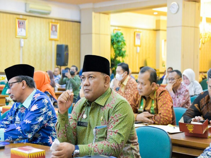 Sekda Kampar Hadiri Rapat Penyusunan Peraturan Nilai Dasar, Kode Etik ...